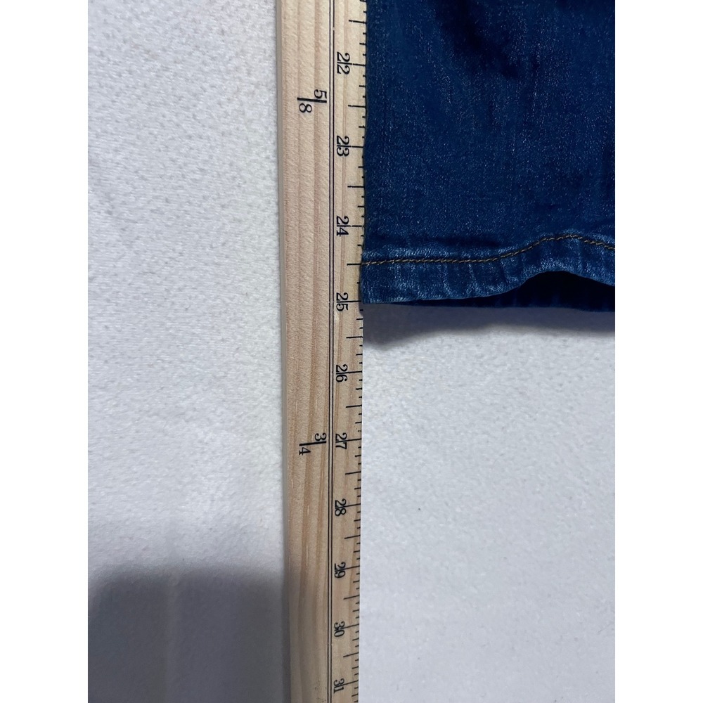 KUT from the Kloth Katy High Rise Ankle Straight Leg Jeans Blue Size 10 - Picture 5 of 5